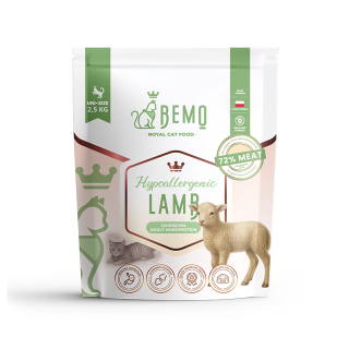 Bemo Cat Hypoallergenic – karma sucha dla kota z jagnięciną