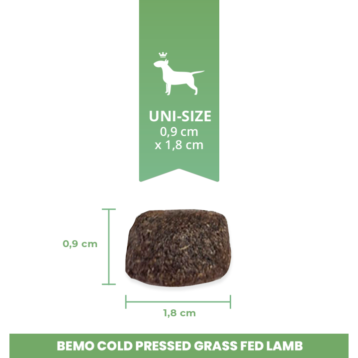Bemo Cold Pressed Grass Fed Lamb - karma tłoczona na zimno dla psów z jagnięciną