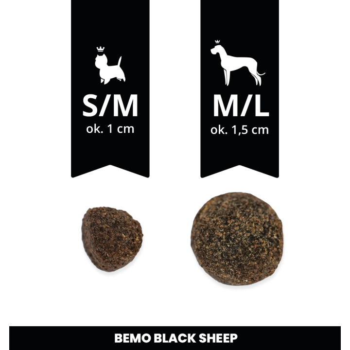 Bemo Black Sheep - monoproteinowa karma sucha dla psów dorosłych z jagnięciną