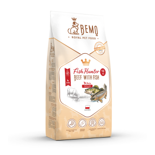 Bemo Fish Hunter - karma sucha dla psów dorosłych z wołowiną i rybą