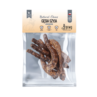 Bemo Goose Neck - suszony gęsi przełyk - naturalny gryzak dla psa