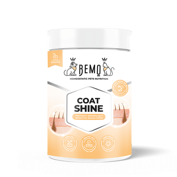 Bemo Coat Shine - suplement wspierający kondycję sierści psów