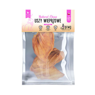 Bemo Pork Ears - suszone uszy wieprzowe - naturalny gryzak dla psa